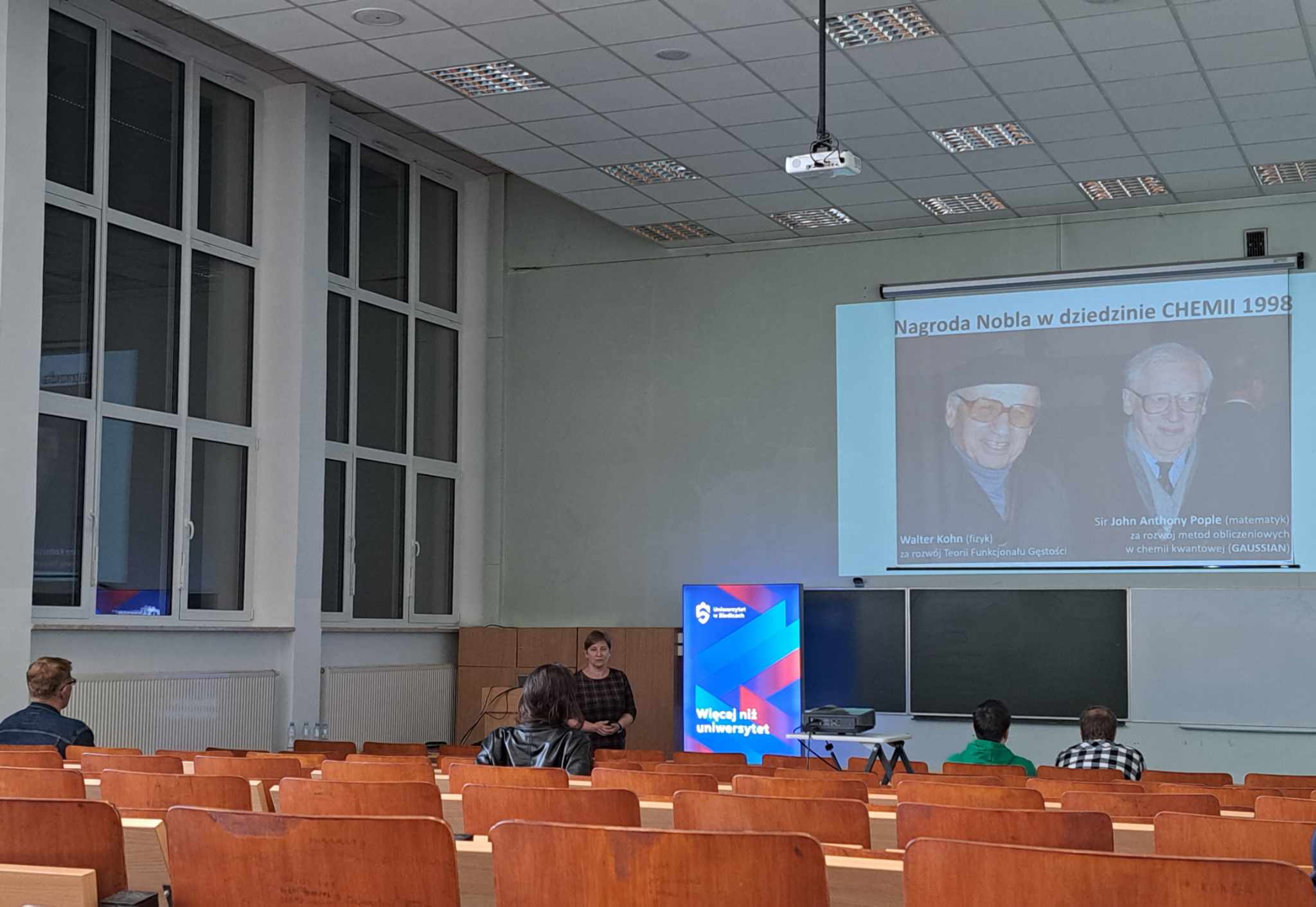 zdjęcia z wykładu dr Rudzkiego i dr Pezler