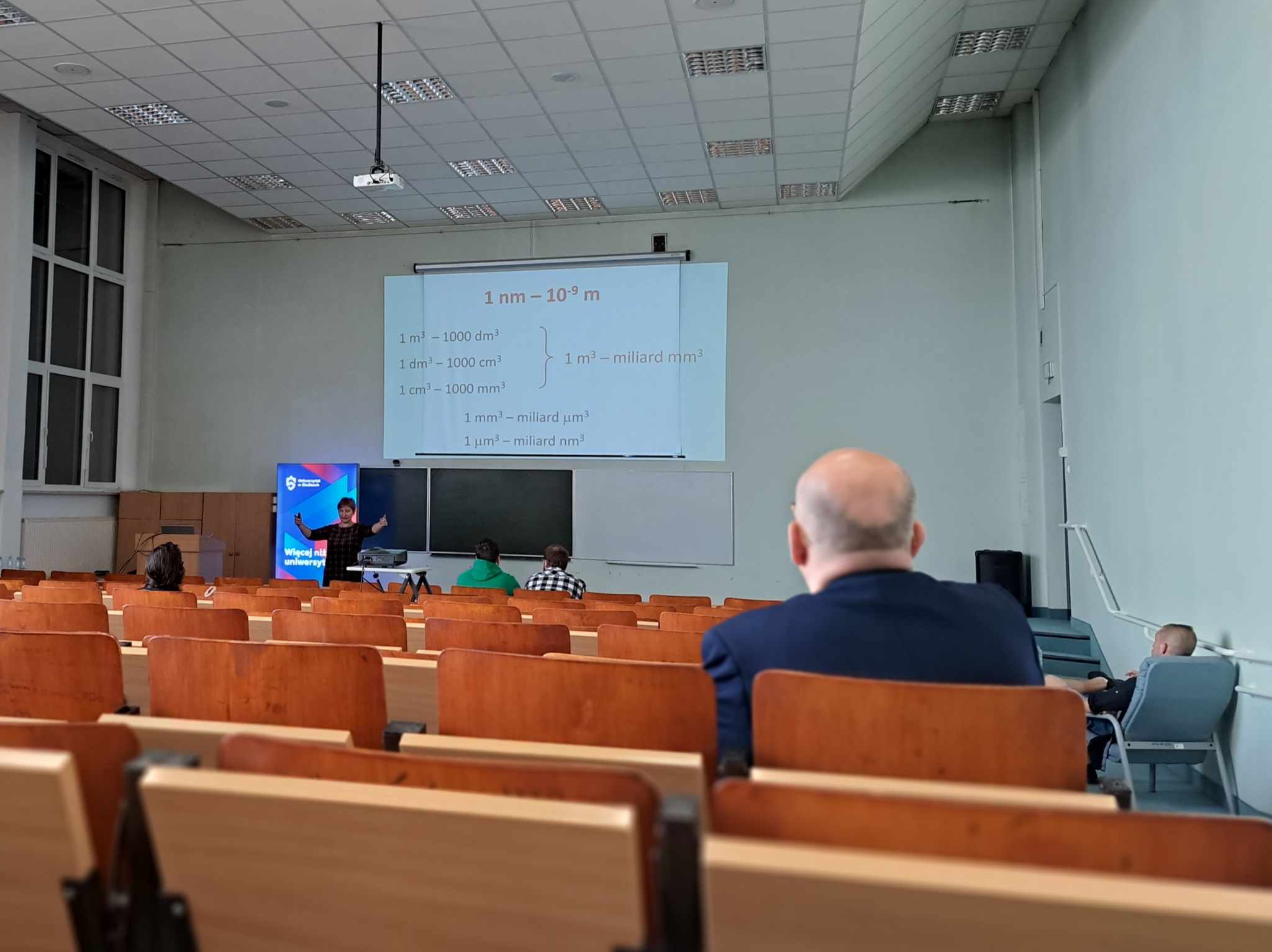 zdjęcia z wykładu dr Rudzkiego i dr Pezler