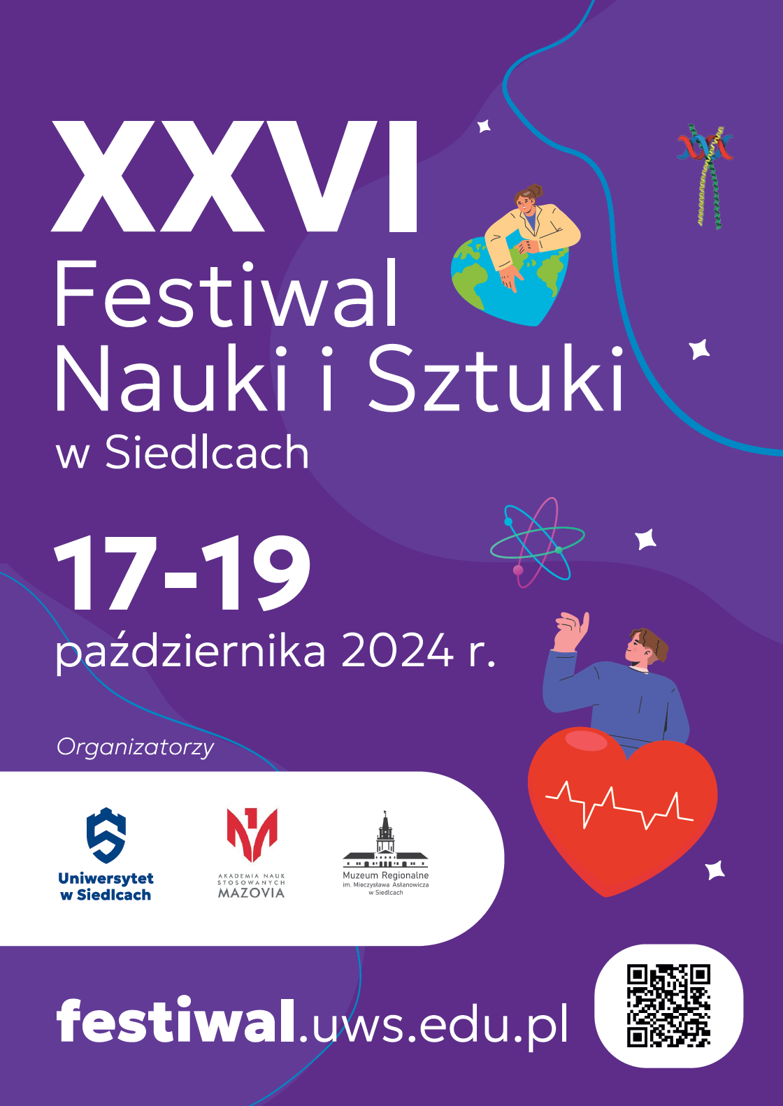 festiwal nauki 2024 plakat